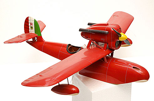 紅の豚 サボイア S.21 模型